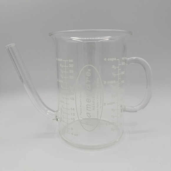 Catamount Other - Catamount Flameware Glass Fat Separator Measuring Cup 4 Cup 32 oz Clear Spout